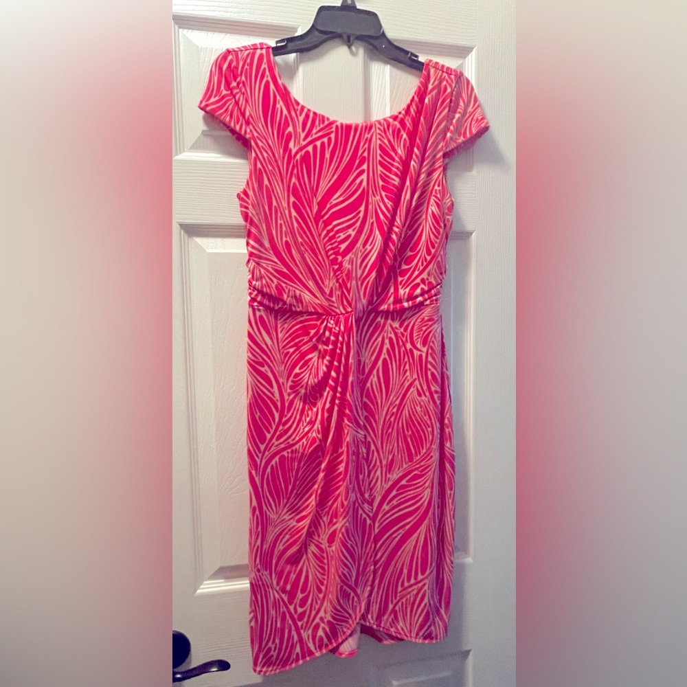 Beautiful pink and white dress